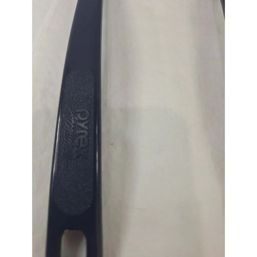 Pyrex Accessories Navy Blue Nylon Basting and Slotted Spoon Set Made in USA 2pc